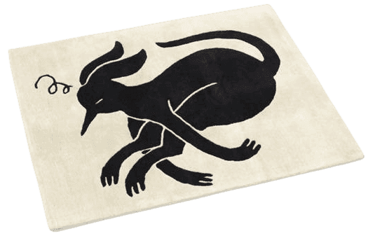 Parra, ‘Sleep Deprived’, 2013, Collectible, Sturdy handknotted woolen carpet in black and ivory, Case Studyo, 