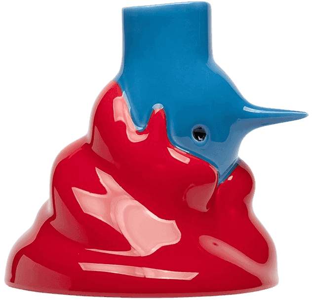 Parra, ‘The Upside Down Face Vase (Hair)’, 2019, Sculpture, Hand painted ceramic sculpture, Case Studyo, 