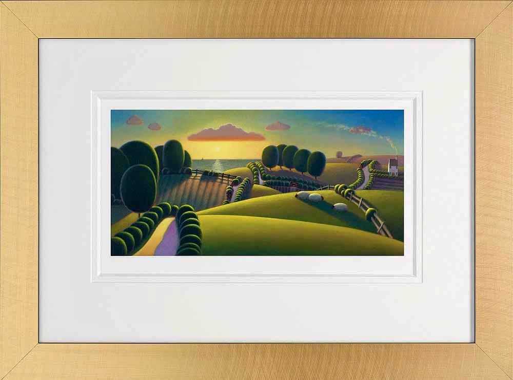 Paul Corfield, ‘As The Sun Sets’, 2010, Print, Fine Art Print, Castle Fine Art, Framed