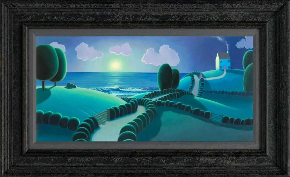Paul Corfield, ‘Beneath the Light of the Moon’, 2012, Print, Fine Art Print, Castle Fine Art, Framed