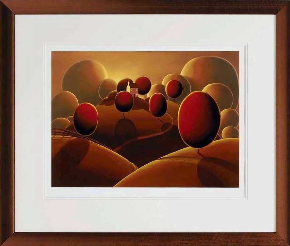 Paul Corfield, ‘Home Before Sunset’, 2006, Print, Fine Art Print, Castle Fine Art, Framed