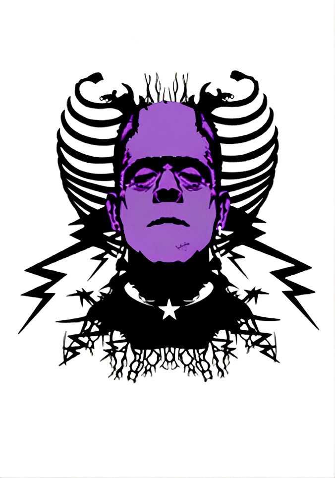 Paul Insect, ‘Frankenstein (Purple)’, 2005, Print, Screenprint on paper, Pictures On Walls, Numbered