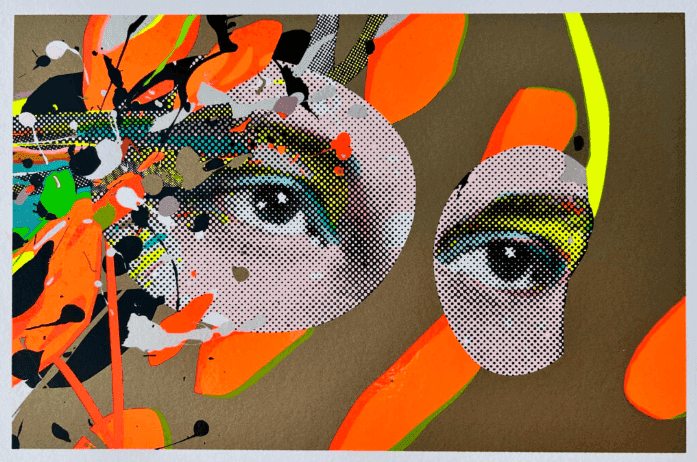 Paul Insect, ‘Glare’, 2023, Print, 10-color edition print on 700 gsm white color plain paper., Allouche Gallery, 