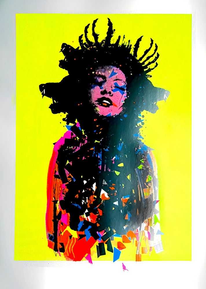 Paul Insect, ‘Happy Dreams (Special)’, 2009, Print, Seven colour screenprint on silver paper, Pictures On Walls, Numbered, Dated