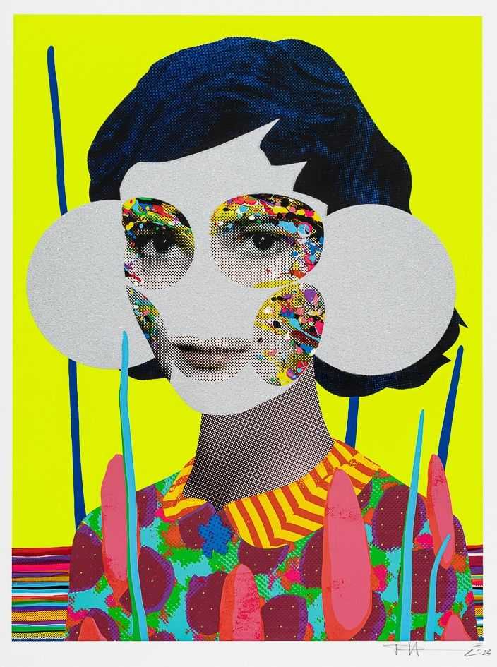 Paul Insect, ‘Super Glow’, 2023, Print, 25 colour silkscreen, printed in 32 layers and finished with clear diamond dust on 410gsm Somerset Radiant White paper, Avant Arte, Dated