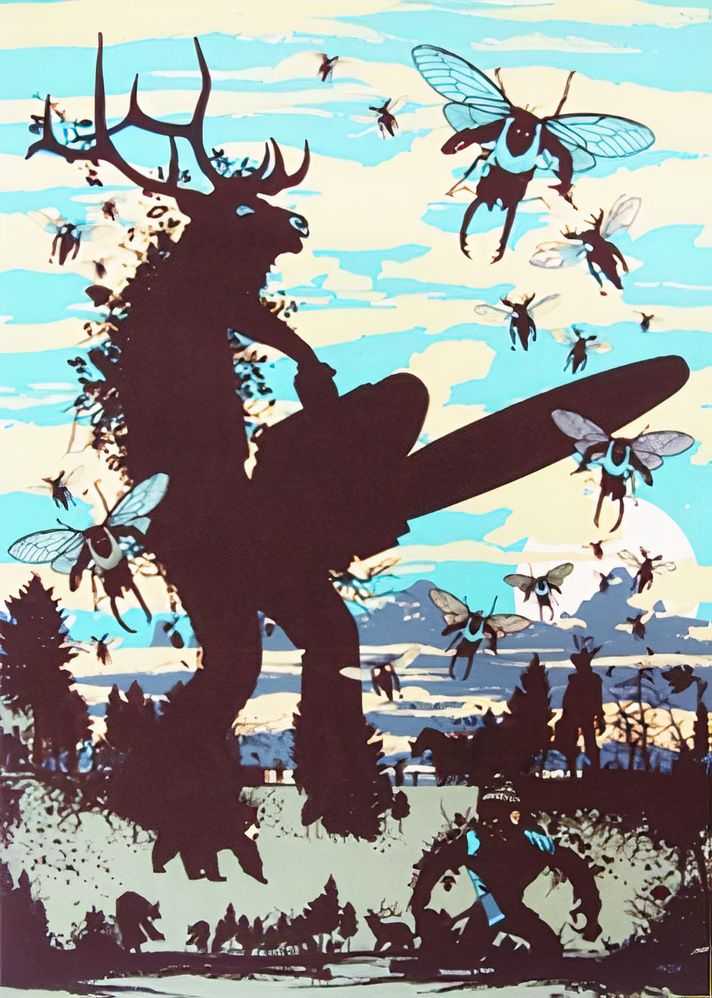 Paul Insect, ‘The Hills Have Eyes (Signed)’, 2003, Print, Screenprint on paper, Pictures On Walls, Numbered