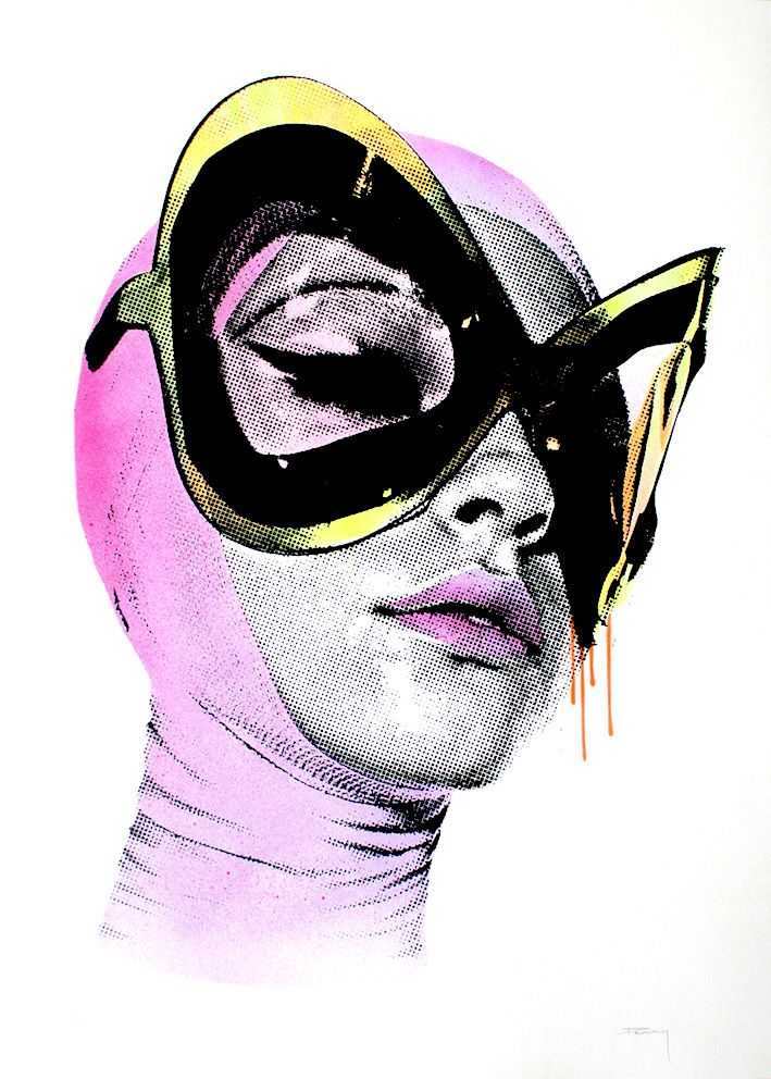 Penny, ‘Aphrodite's Broken Heart’, 19-11-2010, Print, Spray paint and 1 layer screenprint on archival paper, 2R Art, Numbered, Handfinished