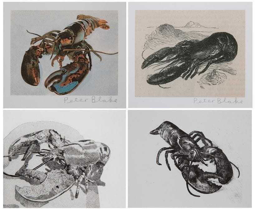 Peter Blake, ‘Lobster Suite (Complete Set)’, 2016, Print, Silkscreen, Print, null, Numbered