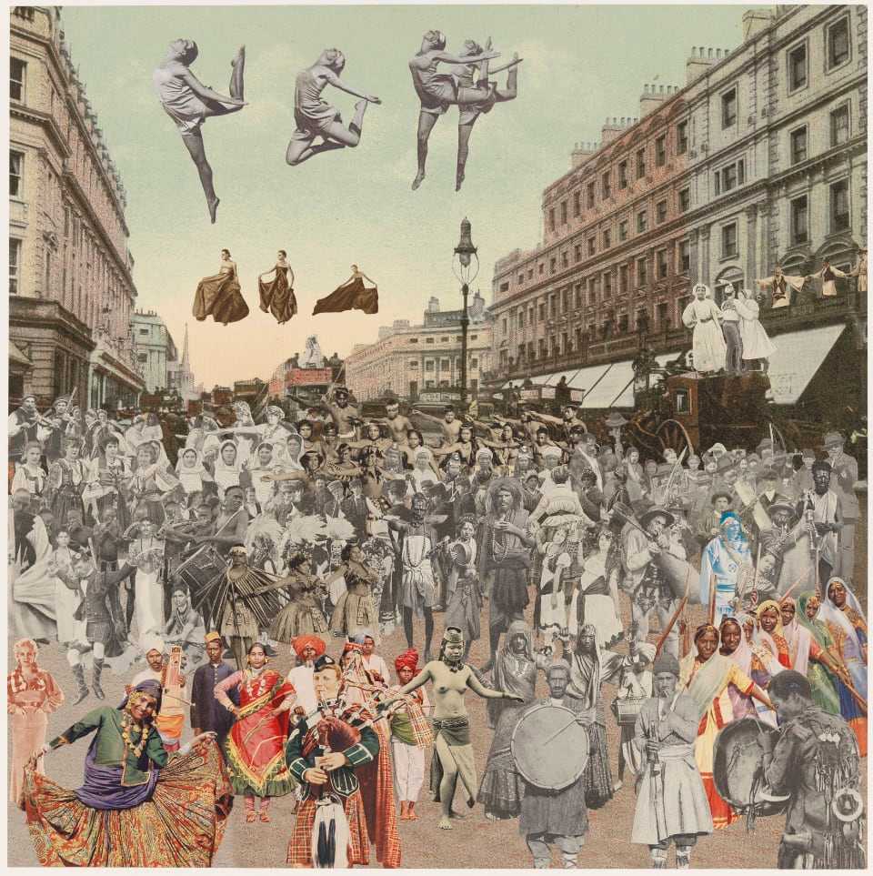 Peter Blake, ‘London - Regents Park – Dancing’, 2012, Print, Silkscreen print on 410gsm Somerset Tub Sized, Paul Stolper Gallery, Numbered