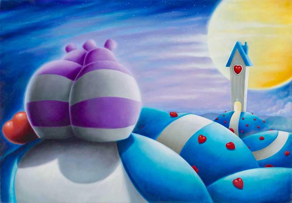 Peter Smith, ‘Forever Together’, 2012, Print, Giclee on paper, Castle Fine Art, Numbered, Framed