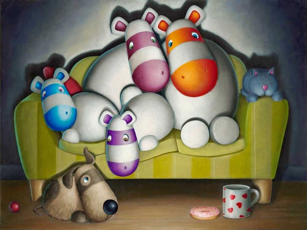 Peter Smith, ‘Home Comforts’, 2012, Print, Giclee on board, Castle Fine Art, Numbered