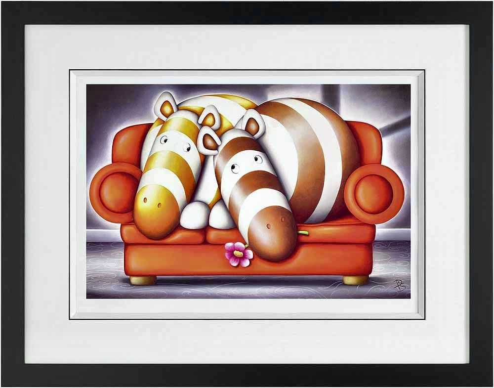 Peter Smith, ‘Sofa Loafers’, 2009, Print, Giclee on paper, Castle Fine Art, Numbered, Framed