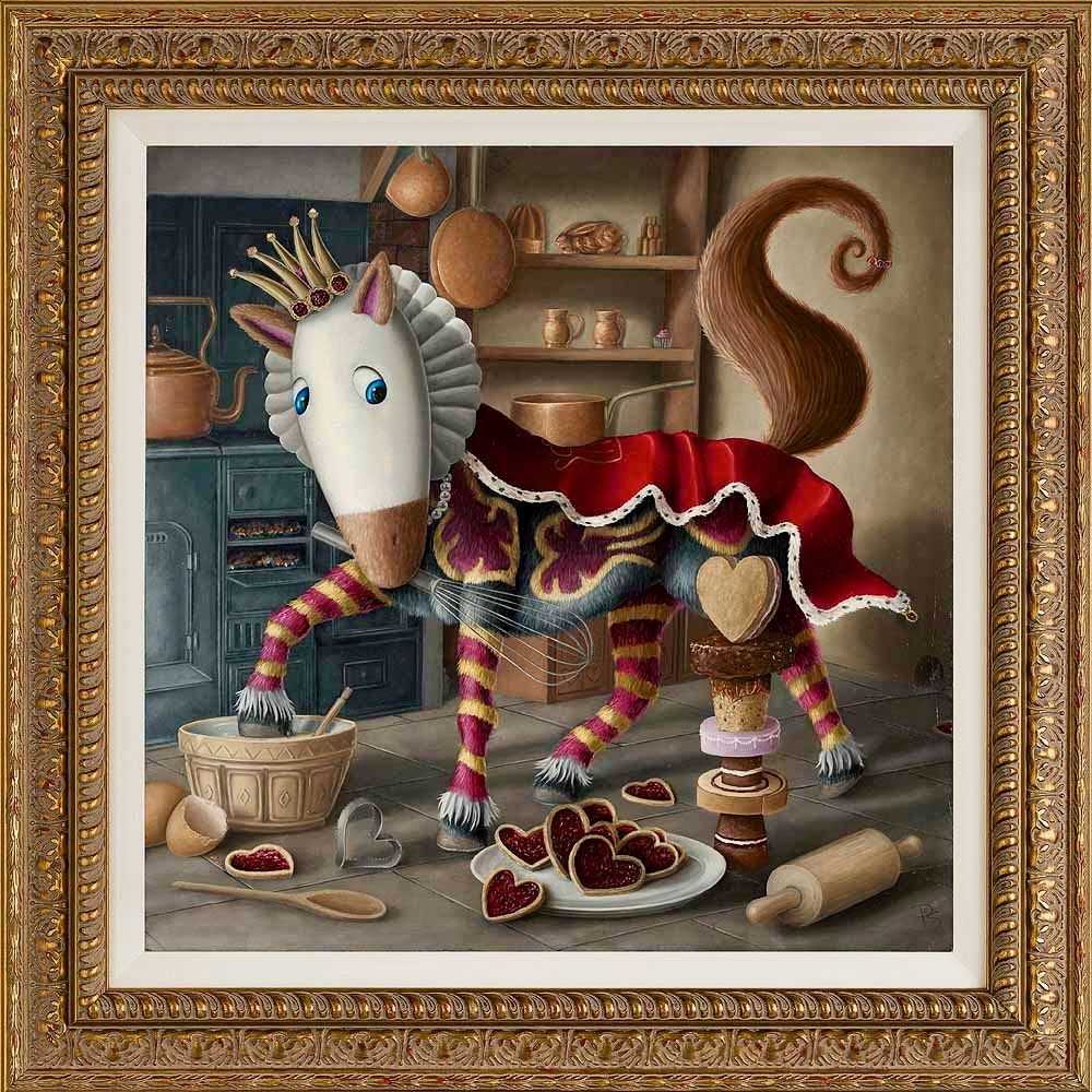 Peter Smith, ‘The Cantering Caketacular Queen of Bakes’, 2013, Print, Giclee on board, Castle Fine Art, Numbered