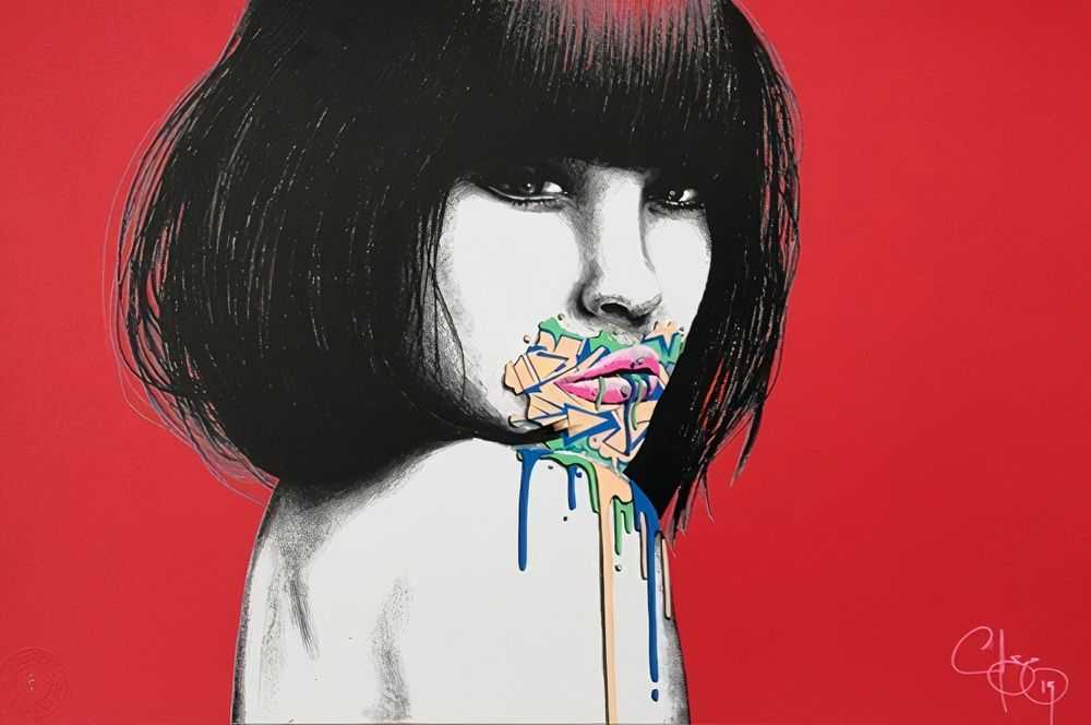 Pez, ‘Primary Instinct (Red)’, 24-04-2014, Print, 10 colour screenprint on 300gsm paper, Graffiti Prints, Numbered