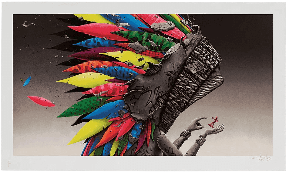 Pez, ‘So Far So West’, 2024, Print, 25 colour screen print on 300 gsm Somerset paper, null, Numbered