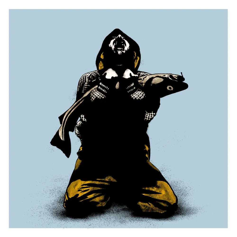 Pobel, ‘In Cod We Trust (Blue)’, 01-03-2016, Print, 7 color screen print, ABC Printhouse, Numbered