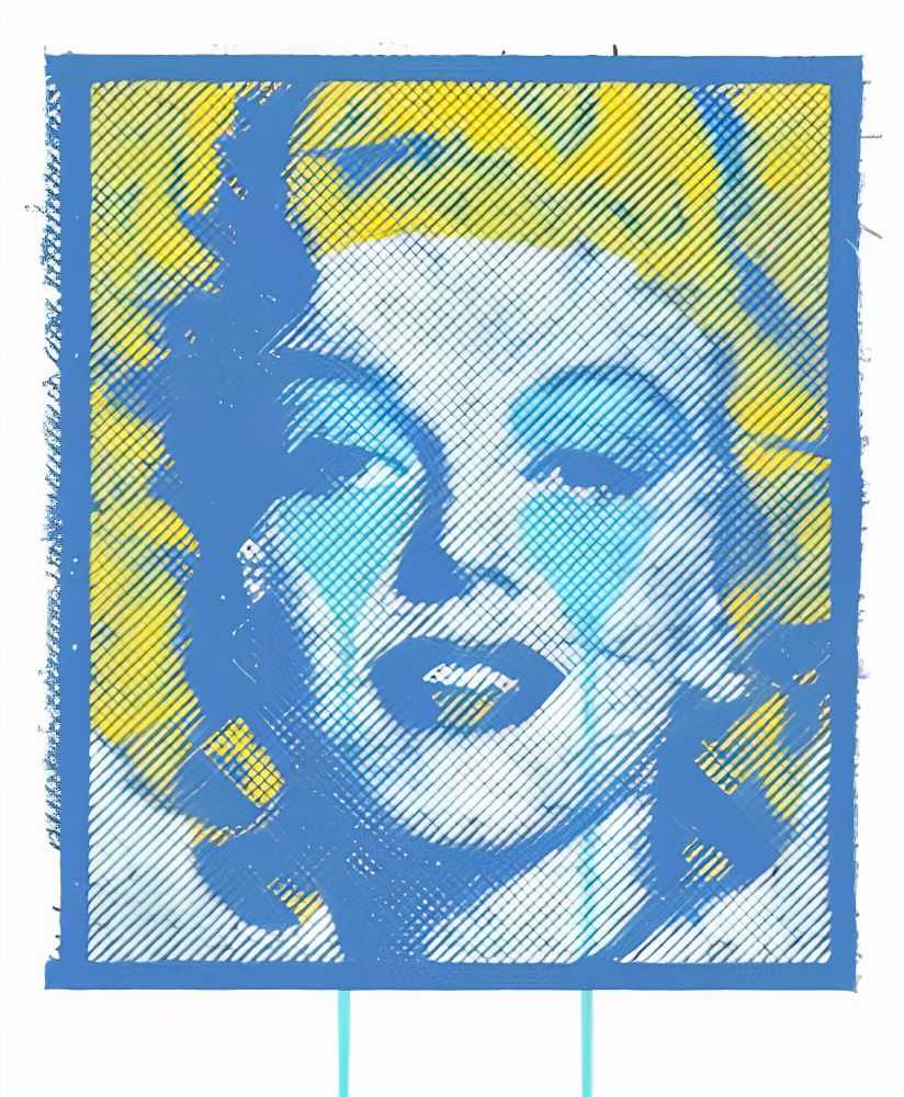 Pure Evil, ‘Marilyn’, 17-06-2016, Print, Screenprint, Self-released, Numbered