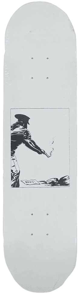 Raymond Pettibon, ‘Bang’, 18-09-2014, Collectible, Skateboard, Supreme, 