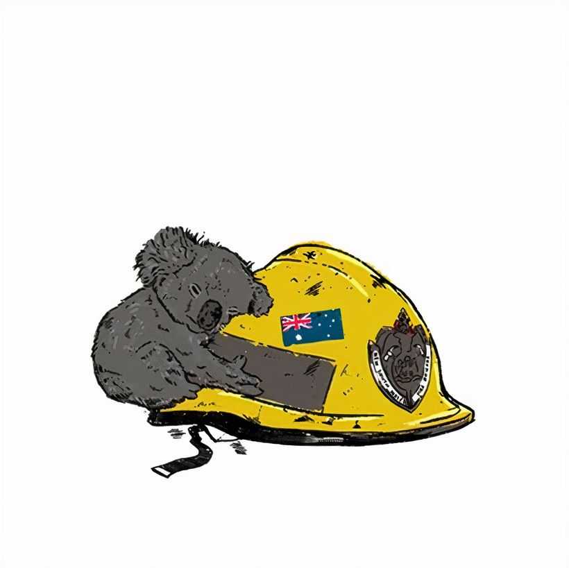 Reuben Dangoor, ‘Australian Bushfire Charity Print’, 2020, Print, 10 Colour Screenprint on White Heritage 315gsm Paper, Self-released, Numbered