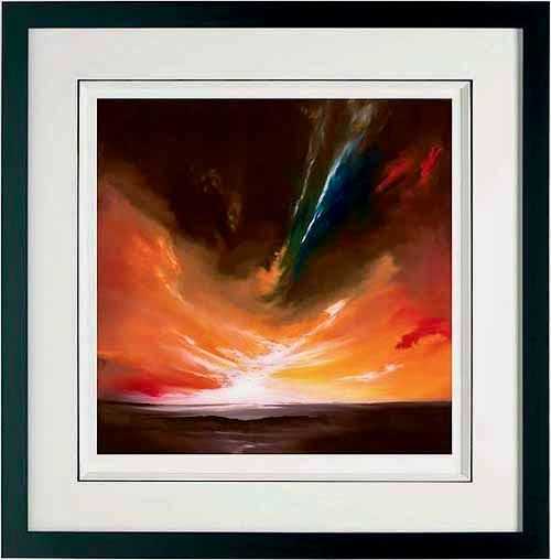Richard Rowan, ‘Fire Sky I’, 2006, Print, Giclee on paper, Castle Fine Art, Numbered, Framed