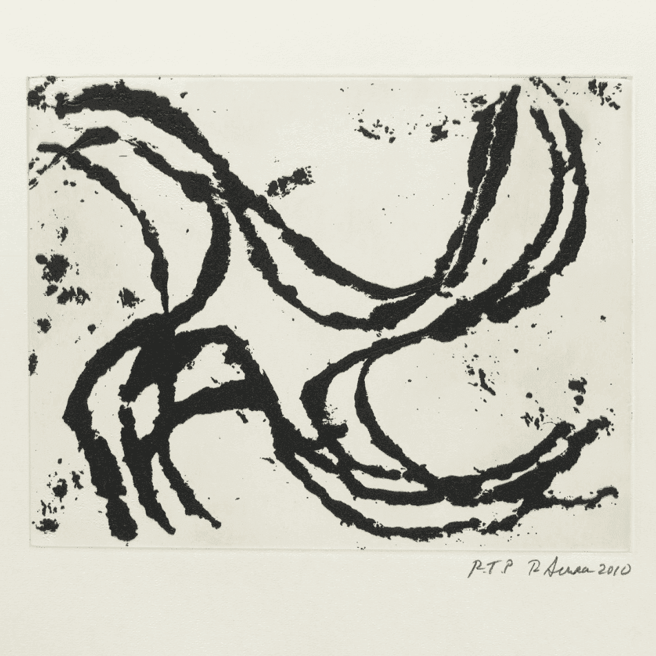 Richard Serra, ‘Junction II’, 2010, Print, 1-color etching, Gemini G.E.L., Dated