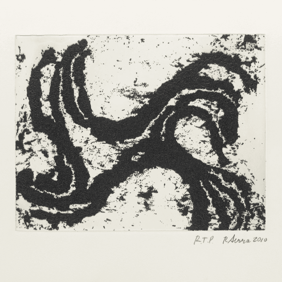 Richard Serra, ‘Junction IV’, 2010, Print, 1-color etching, Gemini G.E.L., Dated