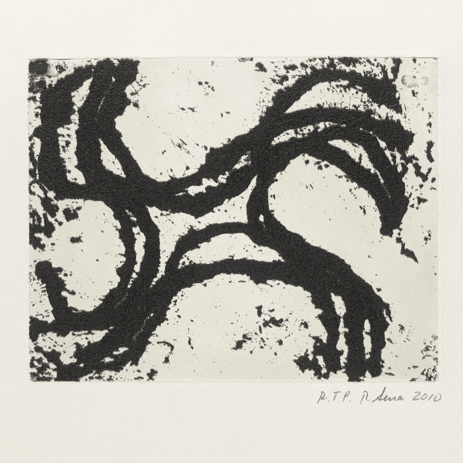 Richard Serra, ‘Junction VII’, 2010, Print, 1-color etching, Gemini G.E.L., Dated