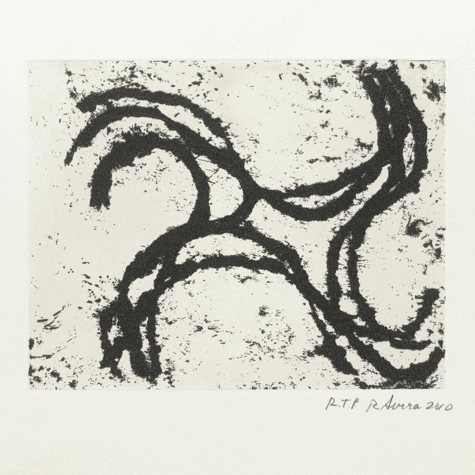 Richard Serra, ‘Junction VI’, 2010, Print, 1-color etching, Gemini G.E.L., Dated