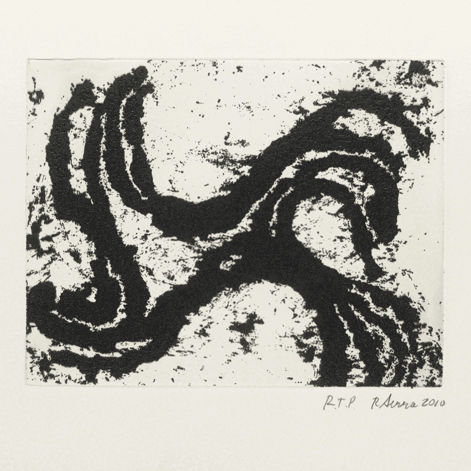 Richard Serra, ‘Junction V’, 2010, Print, 1-color etching, Gemini G.E.L., Dated