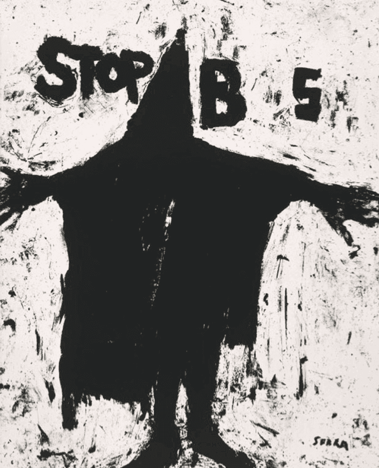 Richard Serra, ‘Stop BS’, 2004, Print, Lithograph, null, 