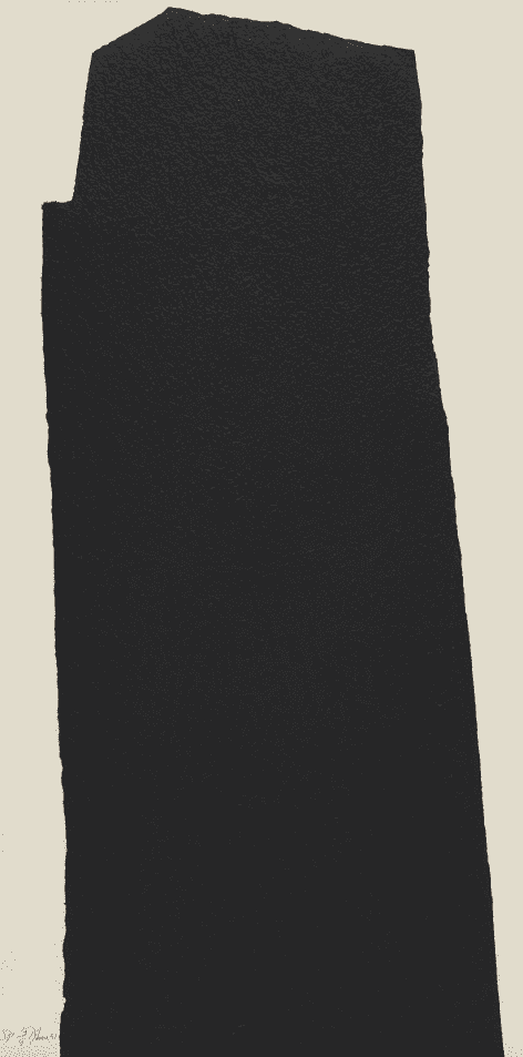 Richard Serra, ‘Vesturey II’, 1991, Print, Intaglio construction, on Meirat Velasquez and Japanese Kozo paper, the full sheet, null, Numbered, Dated