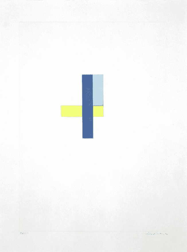 Richard Tuttle, ‘Mandevilla II’, 1998, Print, Color aquatint, Crown Point Press, 