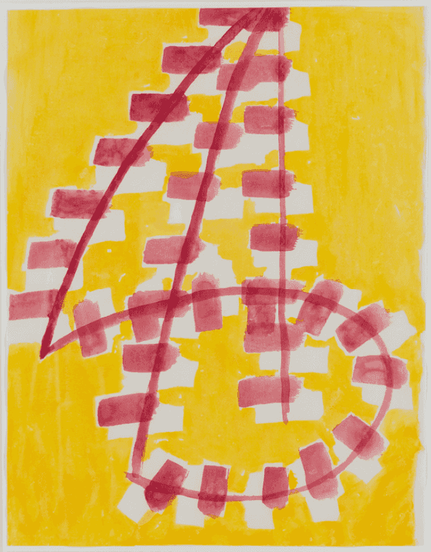 Richard Tuttle, ‘Trans Asian’, 1993, Print, Color woodcut printed on silk backed with paper, Crown Point Press , Dated