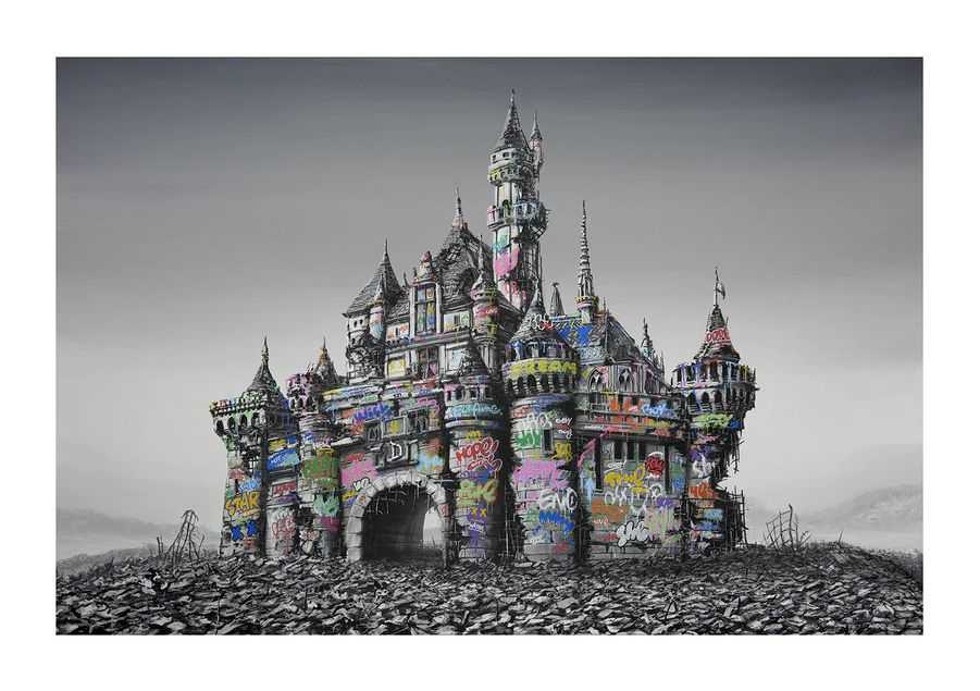 Roamcouch, ‘Castle Ruins’, 26-03-2021, Print, Pigment print on Hahnemuhle 308gsm cotton rag paper, Bottleneck Gallery, Numbered