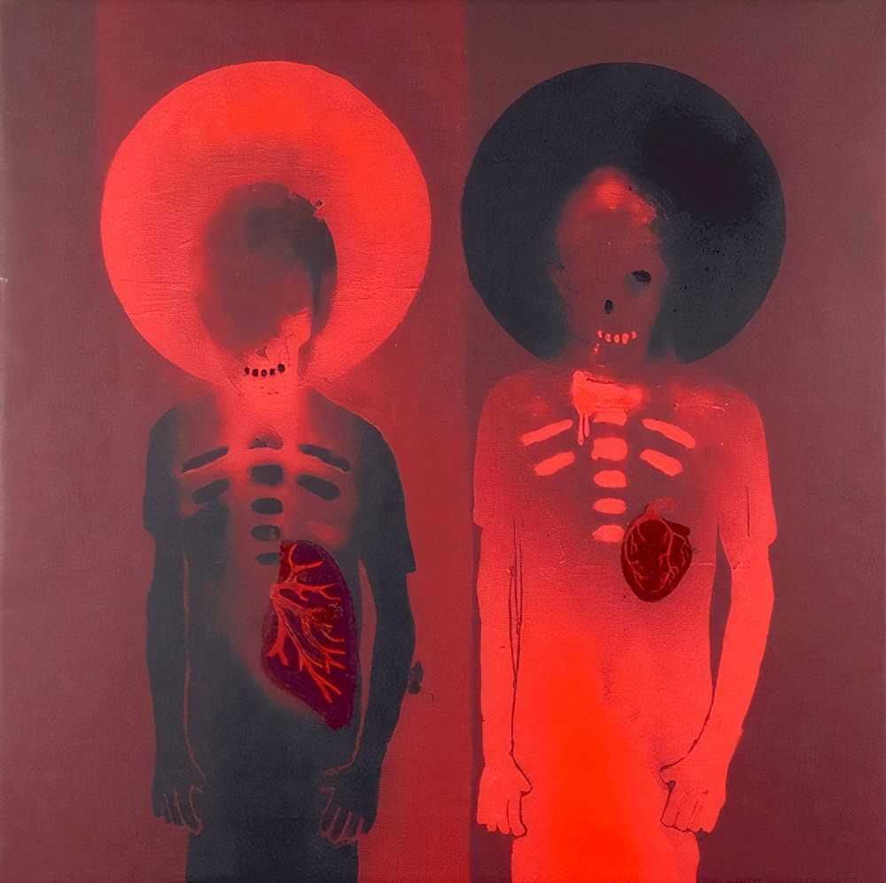Robert Del Naja, ‘Peace At Last (Red)’, 2008, Print, Colour pigment print on archival watercolour stock, Pictures on Walls, Numbered