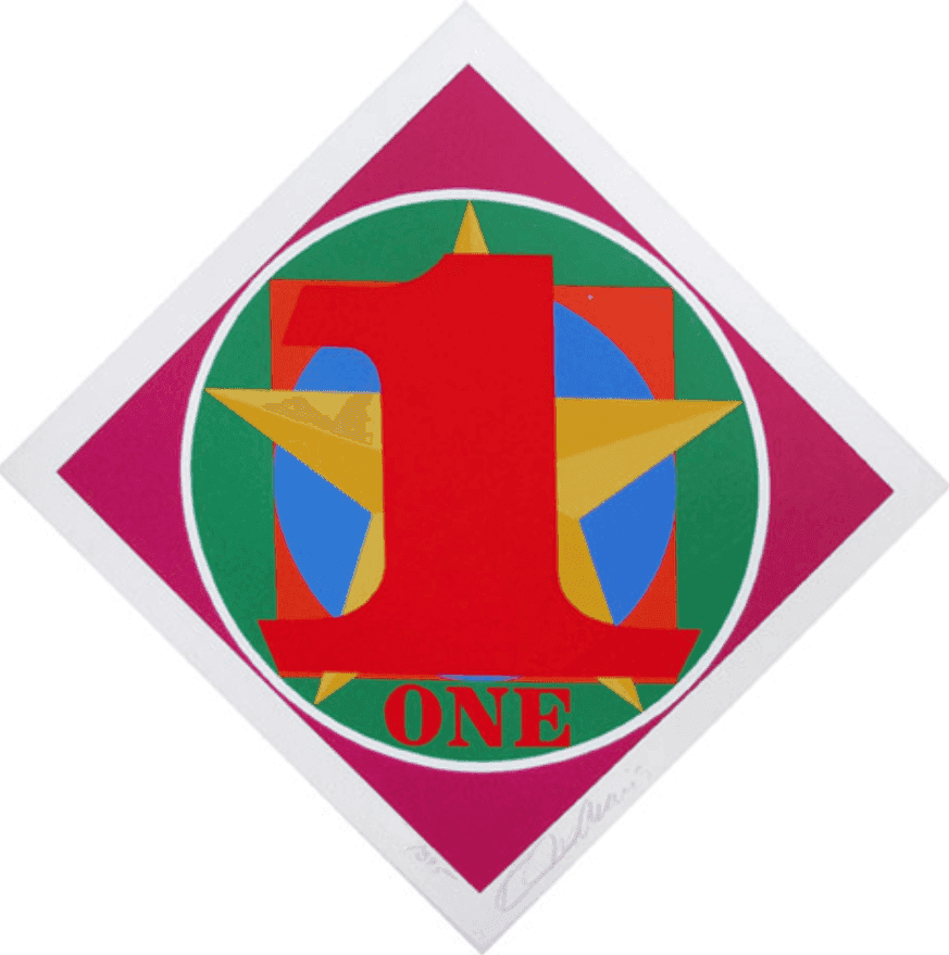 Robert Indiana, ‘The American Dream (One Indiana Square)’, 1996, Print, Silkscreen, null, Numbered, Dated