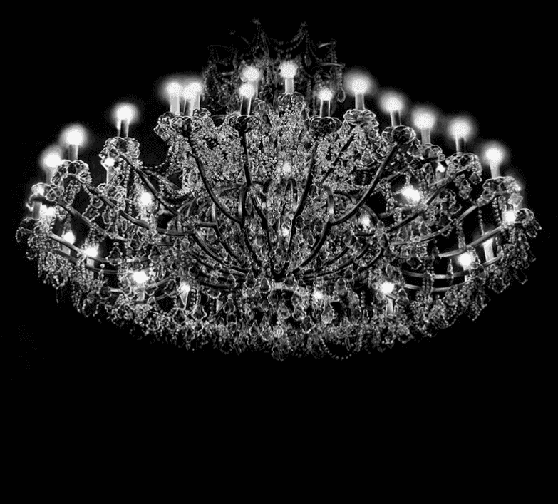 Robert Longo, ‘Crystal Chandelier’, 2012, Print, Pigment Print, null, Numbered