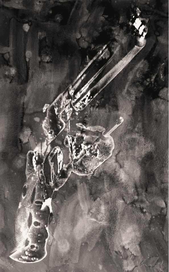Robert Longo, ‘Guns’, 1994, Print, Monoprint, null, Numbered
