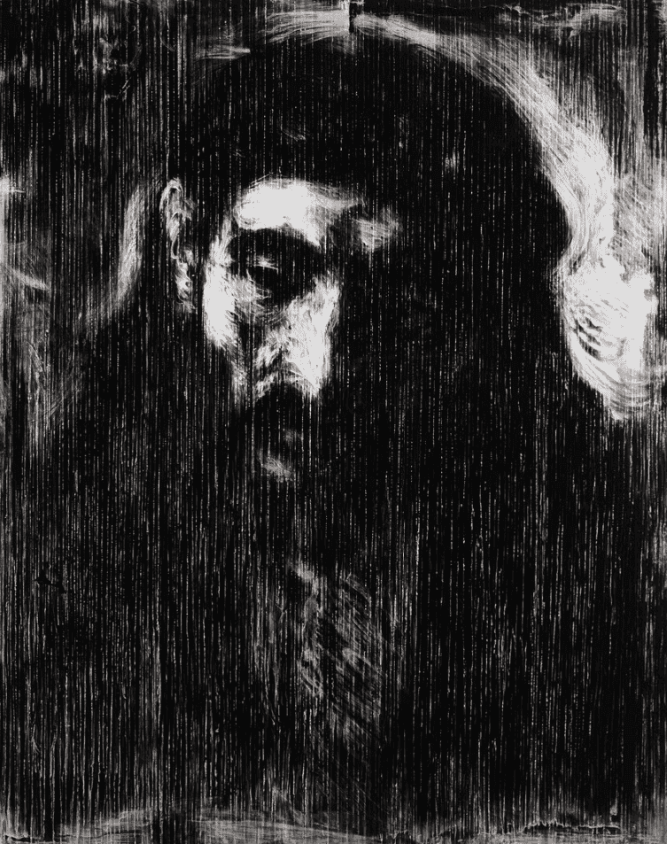 Robert Longo, ‘Head of Christ’, 2018, Print, Archival pigment print, null, Numbered, Dated