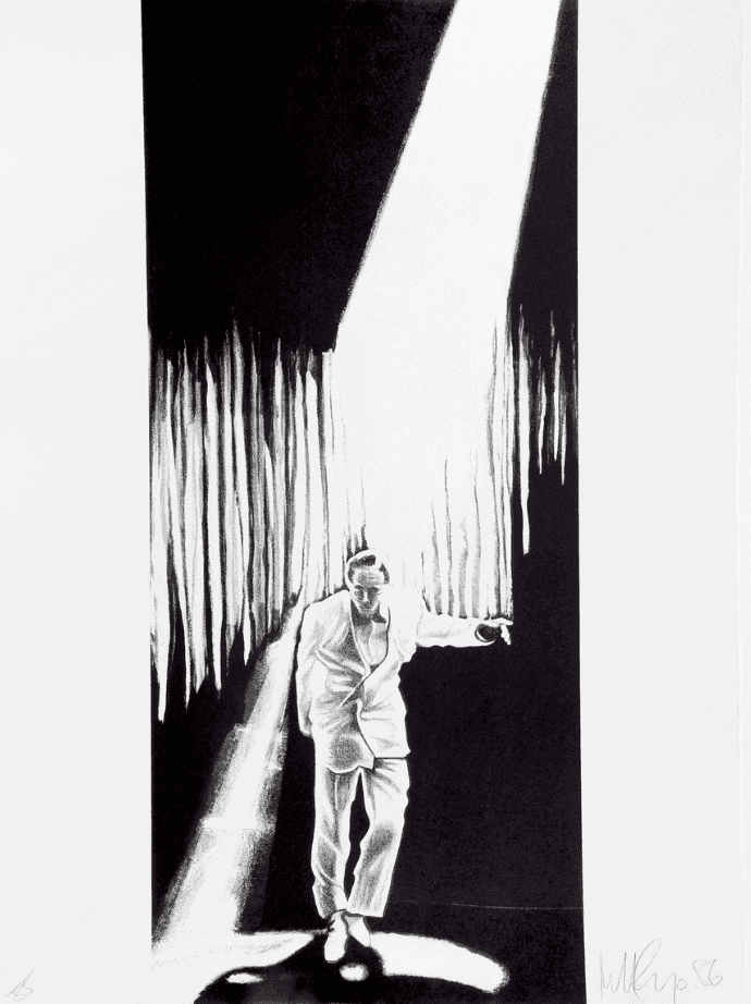 Robert Longo, ‘Talking Heads’, 1986, Print, Lithograph, signed and numbered in pencil, null, Numbered