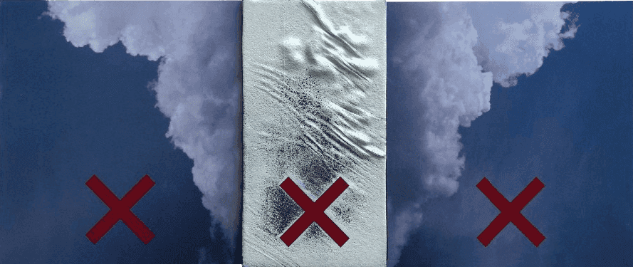 Robert Longo, ‘Three Strikes You are Out’, 1990, Print, Silkscreen and Colour Photograph (C-Print) on Aluminum and Lead Plates, null, Numbered