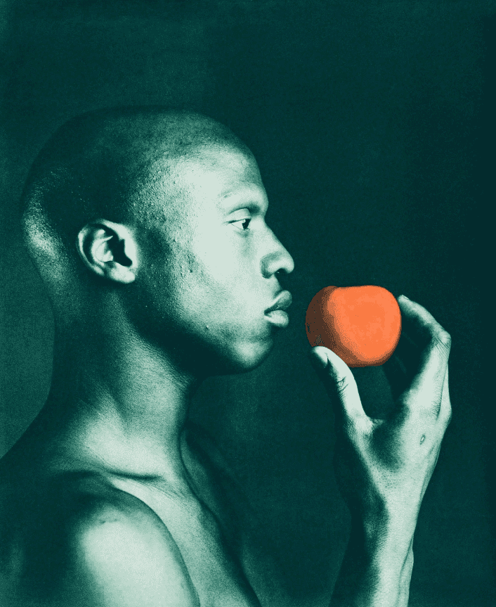 Robert Mapplethorpe, ‘Ken Moody III’, 1985, Print, Single color photogravure with watercolor, Graphicstudio/USF, 