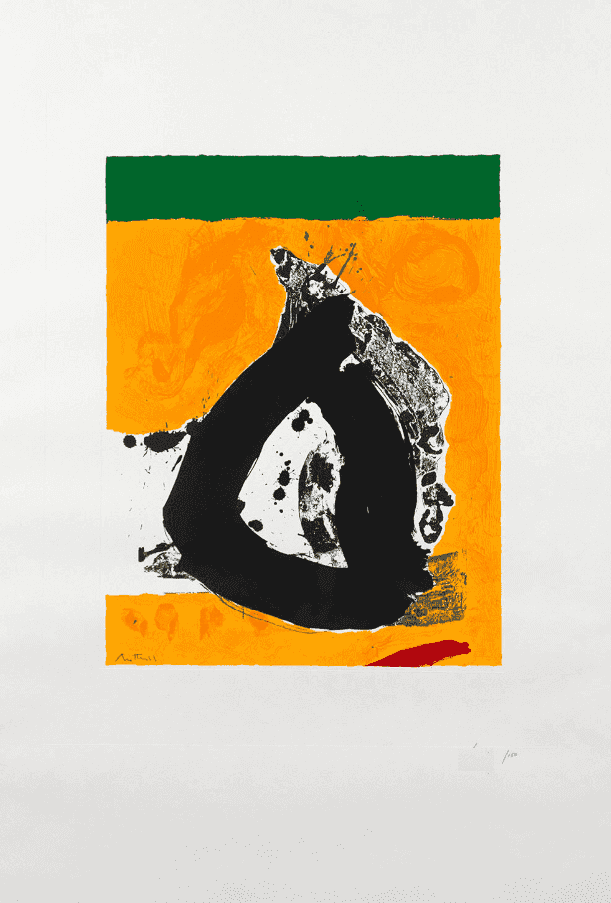 Robert Motherwell, ‘Basque Suite IV’, 1972, Print, Screenprint on J.B. Green paper, null, Numbered, Dated
