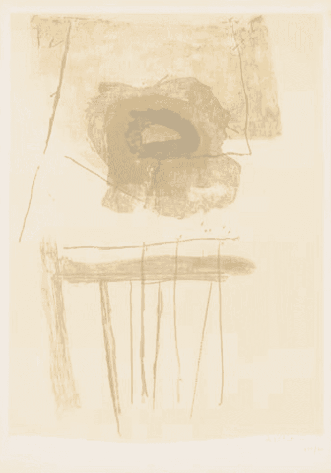 Robert Motherwell, ‘Chair’, 1972, Print, Original lithograph in colors on Wove BFK Rives paper, null, Numbered