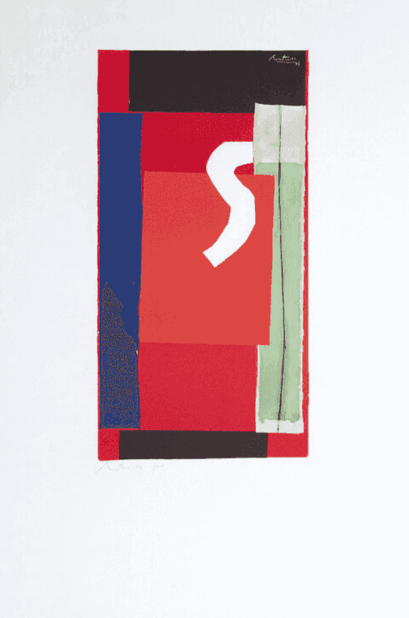 Robert Motherwell, ‘In Celebration’, 1975, Print, Offset lithograph on Rives BFK paper, null, Numbered