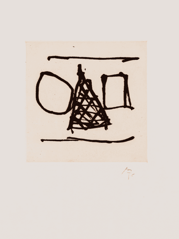 Robert Motherwell, ‘Irish Suite VI’, 1990, Print, Etching on Twinrocker May Linen Paper, null, Numbered