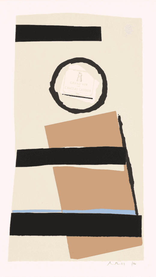 Robert Motherwell, ‘Pauillac I’, 1973, Print, Lithograph, collage, and embossing, Gemini G.E.L., Numbered