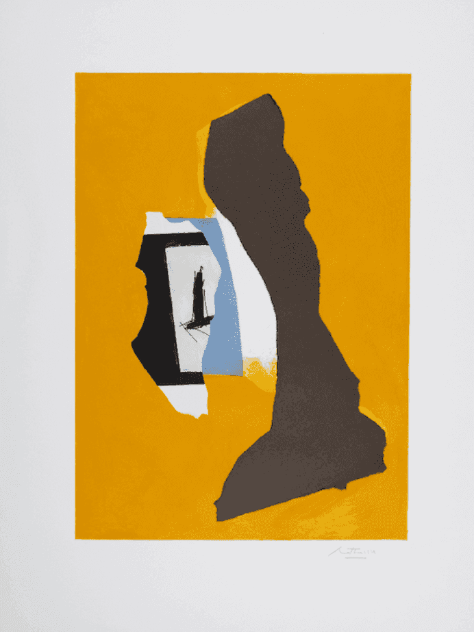 Robert Motherwell, ‘Perpetual Summer’, 1985, Print, Colour etching, aquatint and collage, null, Numbered