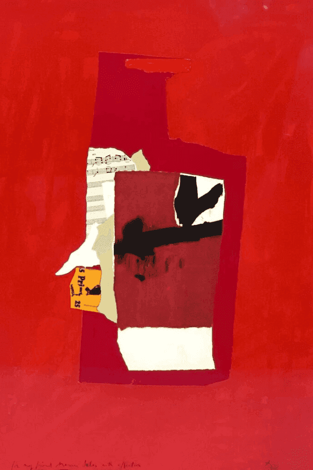 Robert Motherwell, ‘Redness of Red’, 1984, Print, Screenprint lithograph on paper, Tyler Graphics Ltd., Numbered