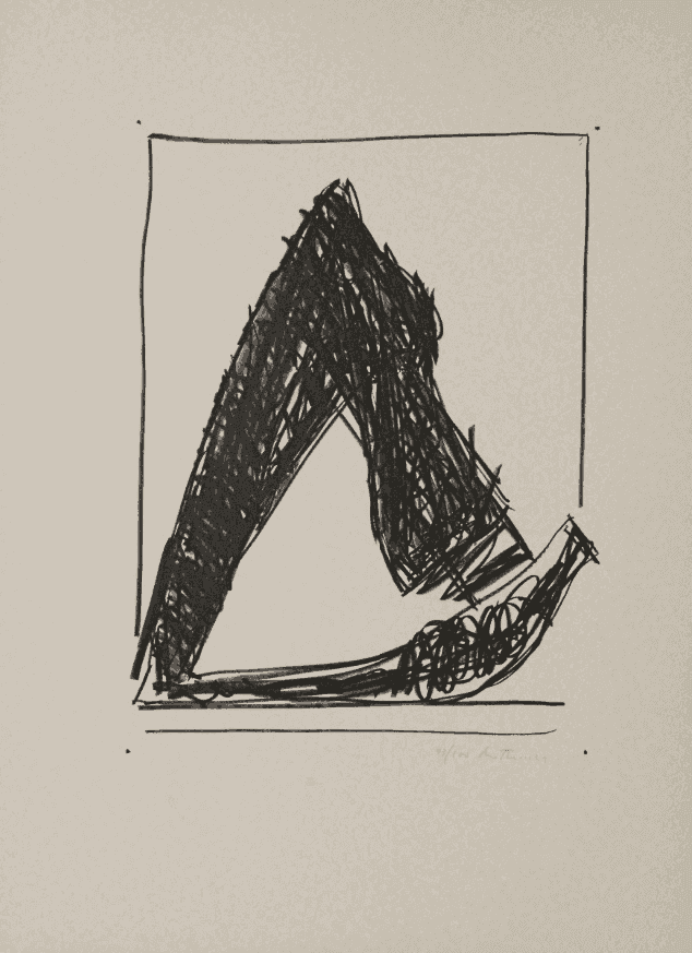 Robert Motherwell, ‘Summertime in Italy (With Crayon)’, 1966, Print, Lithograph, Hollander Workshop, Numbered